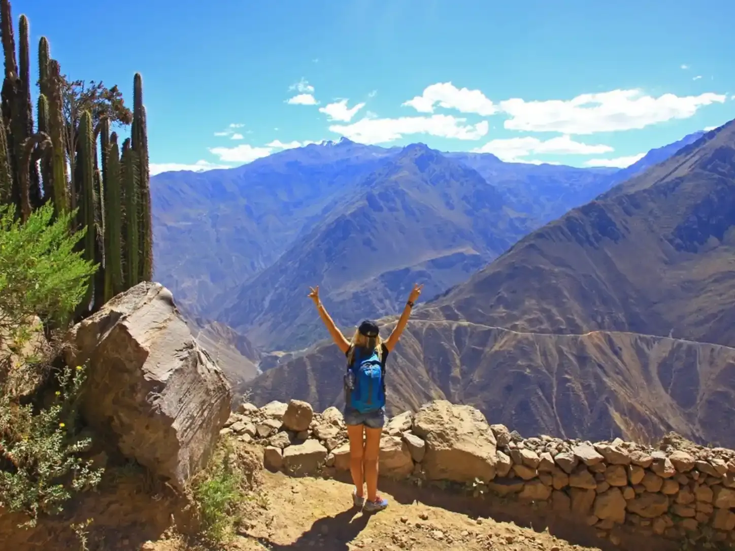 Colca trek paisaje