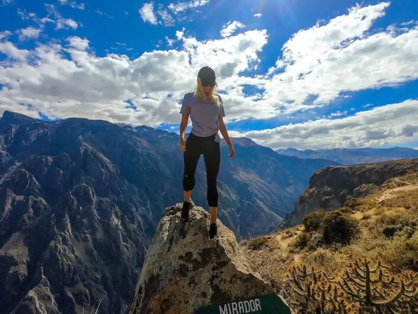 Cañon de Colca paisaje 